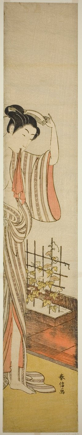 Schönheit und Morgenröte von Suzuki Harunobu