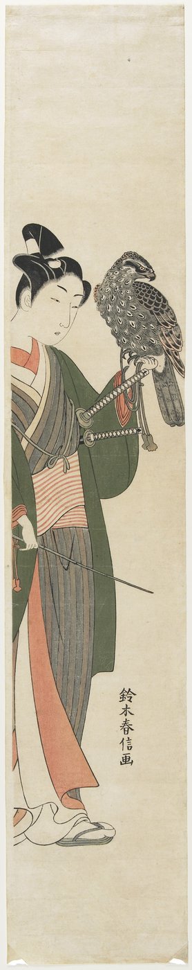 Falkner, 1769-1770 von Suzuki Harunobu