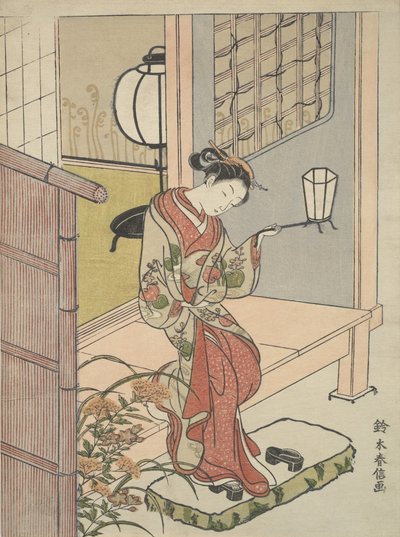 Druck, ca. 1762 von Suzuki Harunobu