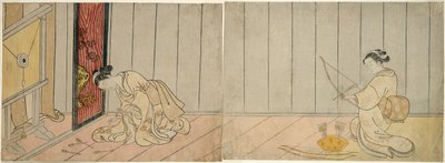 Die Bogenschießgalerie von Suzuki Harunobu