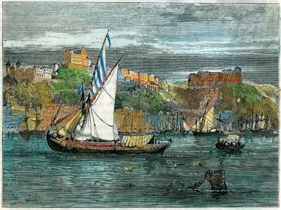 Blick auf Porto, Portugal, ca. 1880 von Swain