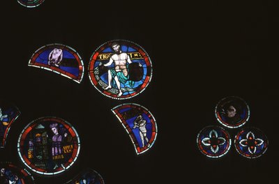 Rosettenfenster (Detail) von Swiss School