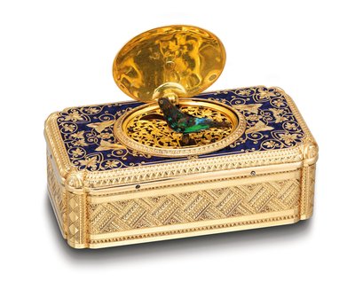 Singvogel-Box, ca. 1840 von Swiss School