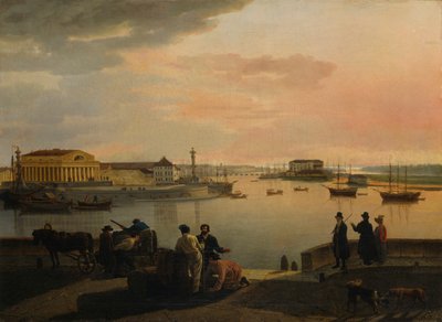 Ein Blick aus St. Petersburg, 1817 von Sylvester Feodosiyevich Shchedrin