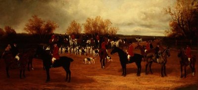 Vor der Jagd von Sylvester Martin