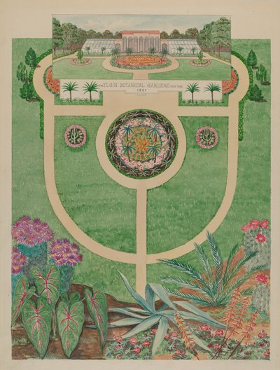 Elgin Botanische Gärten, um 1936 von Tabea Hosier