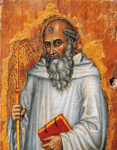 Assisi, Heiliger Benedikt von Taddeo di Bartolo