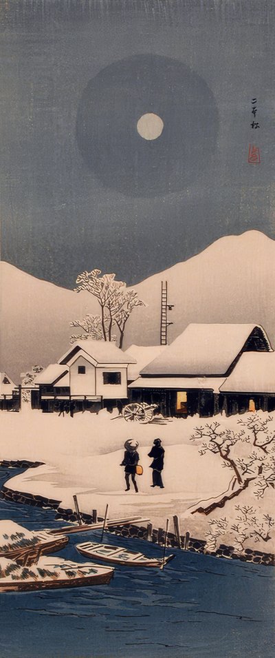 Schnee bei Nipponmatsu von Takahashi Hiroaki