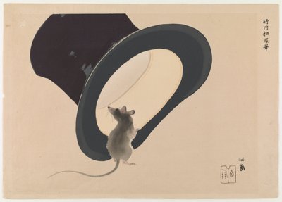 Maus und Hut von Takeuchi Seiho