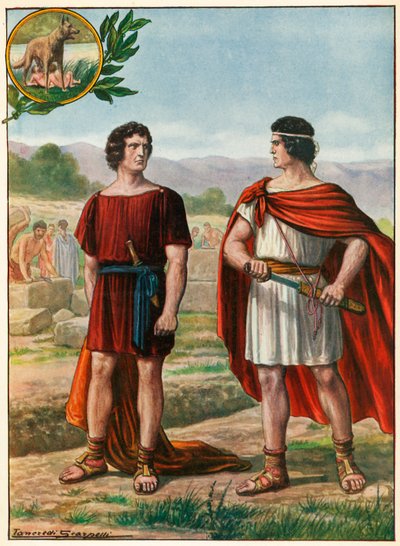 Romulus und Remus von Tancredi Scarpelli