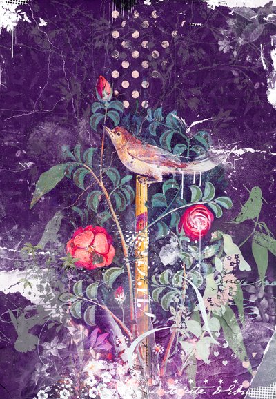 Pompeji-Vogel von Teis Albers