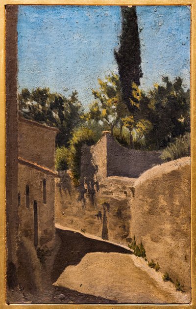 Sonniger Mittag. Umgebung von Florenz von Telemaco Signorini