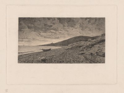 Die Küste von Elba von Telemaco Signorini