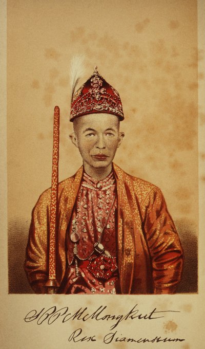 Porträt von König Mongkut von Thai School