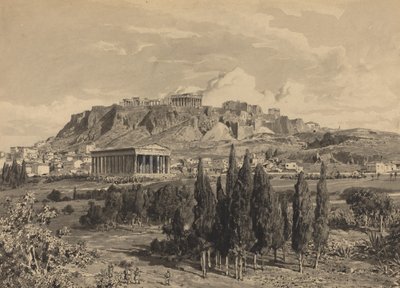 Tempel des Hephaistos, 1890 von Themistocles von Eckenbrecher