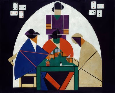 Kartenspieler von Theo van Doesburg