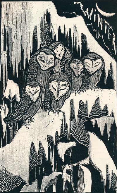 Winter, ca. 1895 von Theo van Hoytema