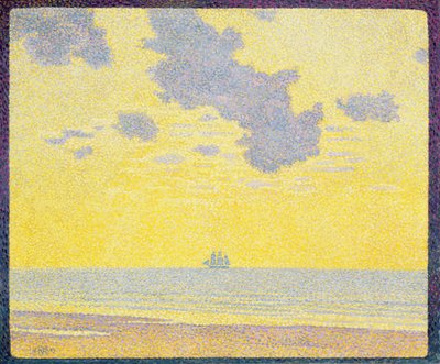 Große Wolken von Théo van Rysselberghe
