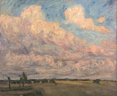 Ostpreußische Landschaft von Theo von Brockhusen
