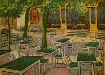 Wirtshausgarten Baumgartenbrück von Theo von Brockhusen