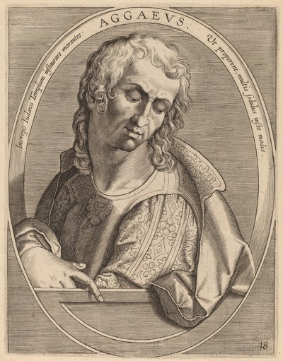 Aggaeus von Theodor Galle after Jan van der Straet