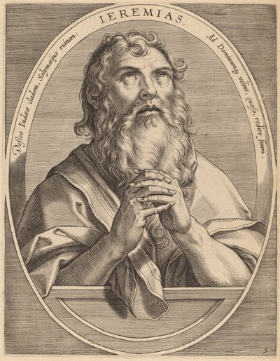 Jeremia von Theodor Galle after Jan van der Straet