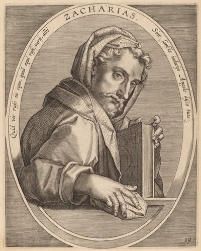 Zacharias von Theodor Galle after Jan van der Straet