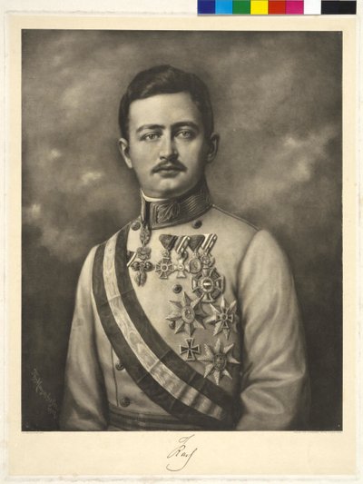 Kaiser von Österreich Karl I. von Theodor Mayerhofer