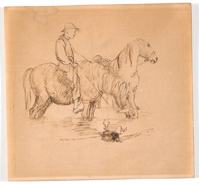 Bewässerungsszene von Theodor Philipsen