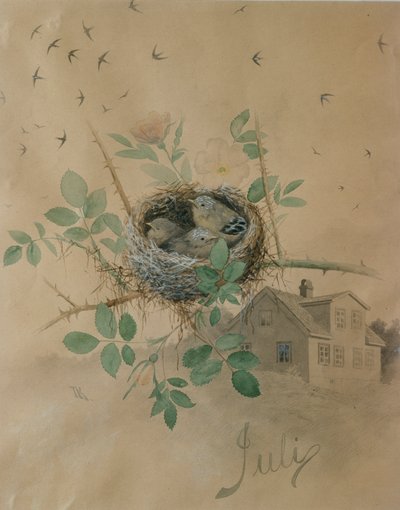 Juli von Theodor Kittelsen