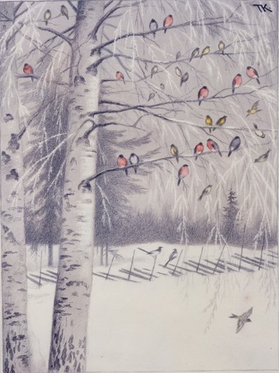 Neujahrsgäste von Theodor Kittelsen