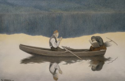 Über Meer und Fluss von Theodor Kittelsen