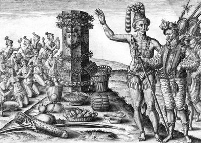 Florida-Indianer von Theodor de Bry