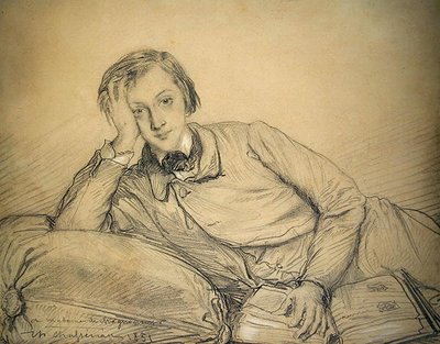 Porträt von Raymond de Magnoncourt von Théodore Chassériau