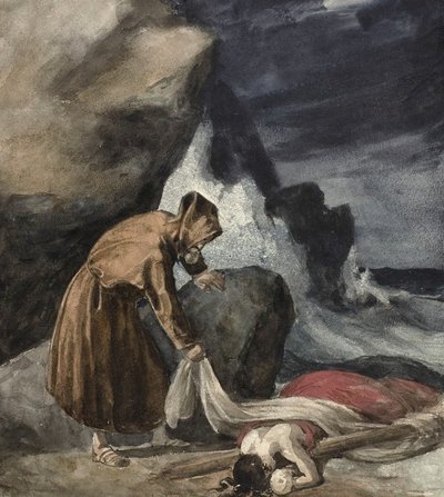 Der Sturm, ca. 1821-23 von Theodore Gericault