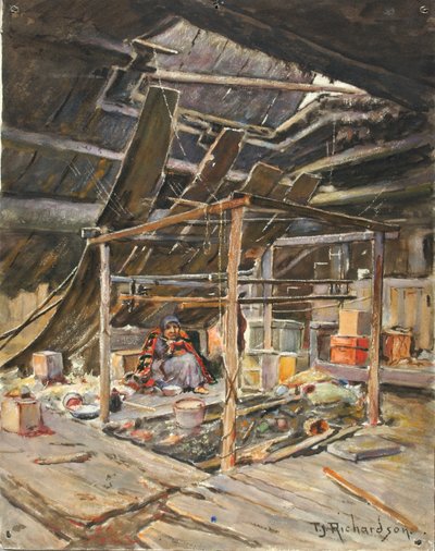 Einheimisches Interieur von Theodore J. Richardson
