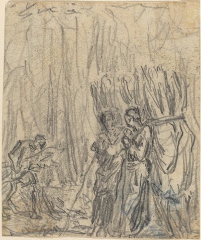 Ährenleserinnen von Theodore Rousseau