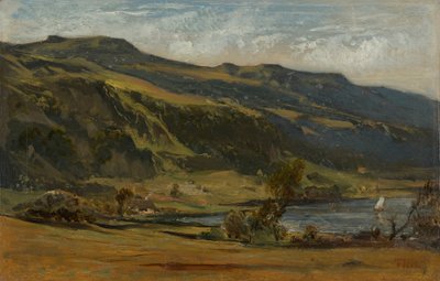 Landschaft in der Auvergne von Theodore Rousseau