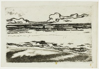 Das Meer bei Bognor von Theodore Roussel