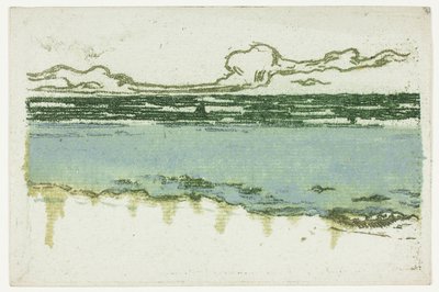 Das Meer bei Bognor von Theodore Roussel