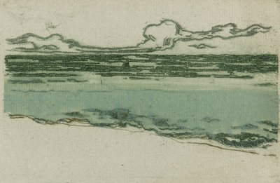 Das Meer bei Bognor von Theodore Roussel