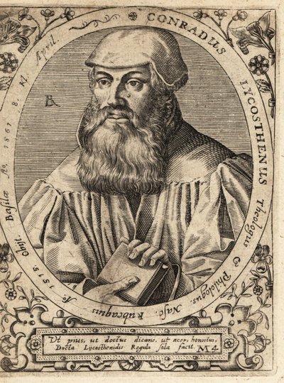 Conrad Lycosthenes von Theodore de Bry