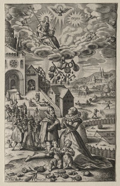 Gebet von Theodore de Bry