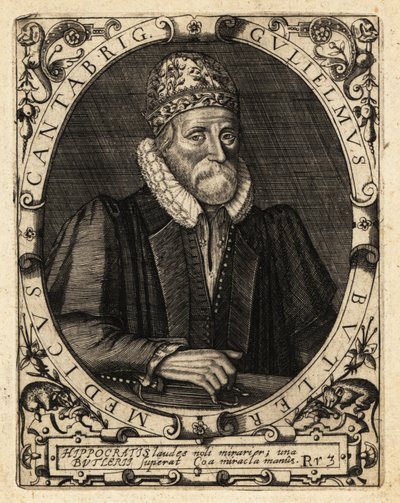 William Butler, englischer Akademiker von Theodore de Bry