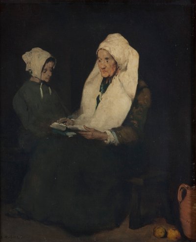 Die Ermahnung, 1823-1892 von Theodule Ribot