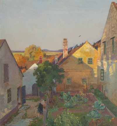 In der Abendsonne von Therese Schachner