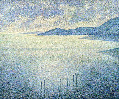 Küstenlandschaft, ca. 1892-1893 von Théo van Rysselberghe