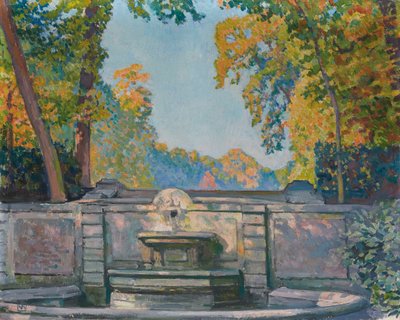 Brunnen, ca. 1917-1922 von Théo van Rysselberghe