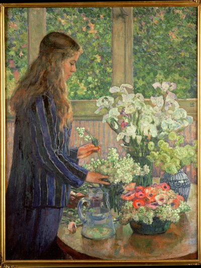 Gartenblumen von Théo van Rysselberghe