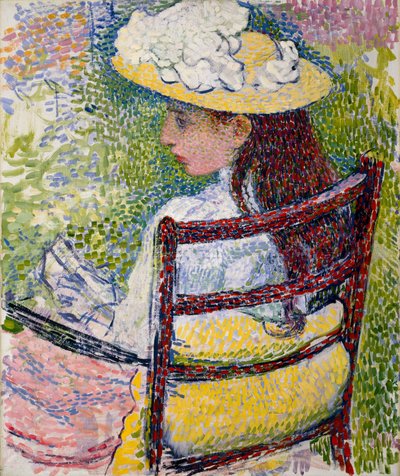 Jeanne Pissarro, 1895 von Théo van Rysselberghe